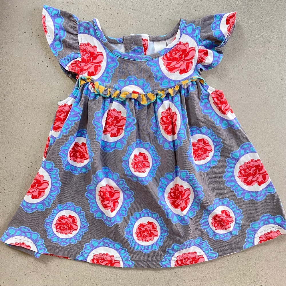 Matilda Jane Kentucky Blue Pearl Dress Size 18m